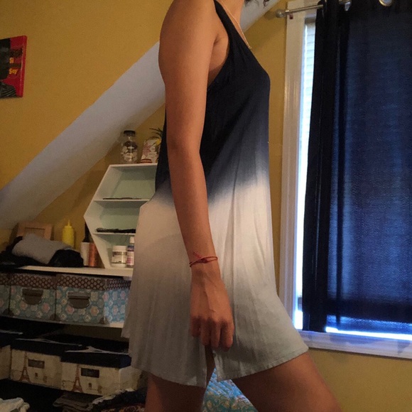 Blue ombré midi sundress - Picture 4 of 4